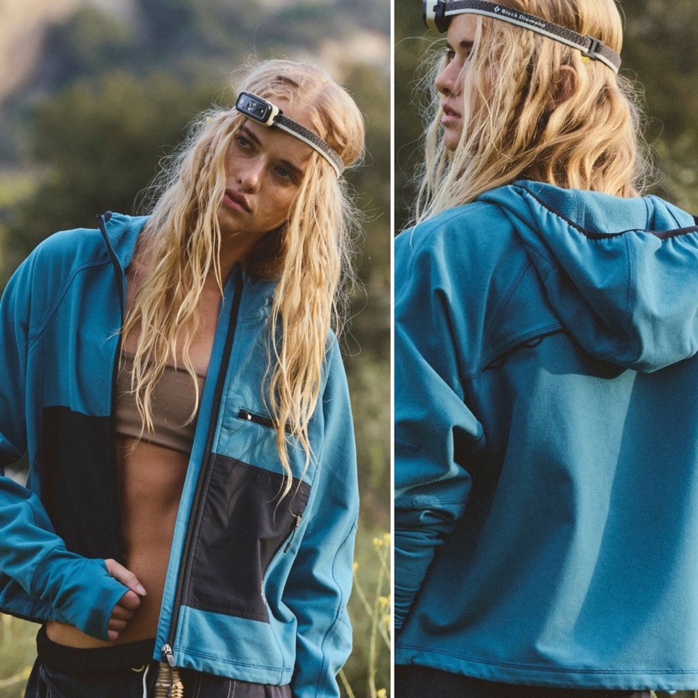 NWT FP Movement Tree Hugger Jacket in Riptide size S